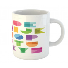 Educational Letters Art Mug