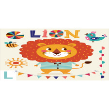 Cartoon Letters Lion for L Mug