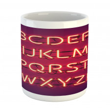 Contemporary Letters Art Mug