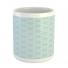 Intricate Pastel Flowers Mug