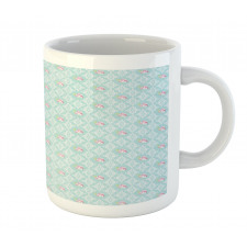 Intricate Pastel Flowers Mug