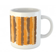 Grunge Vertical Line Mug