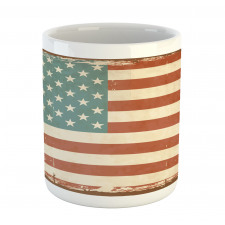 Grunge US Flag Mug