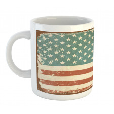 Grunge US Flag Mug