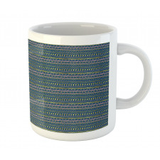 Zigzags Drops Spots Mug