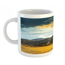 Mountain Grassland Sun Mug