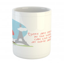 Scenery and Lettering Mug