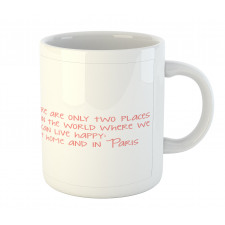 Scenery and Lettering Mug