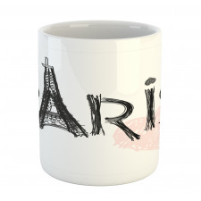 Pastel Tone Heart Mug