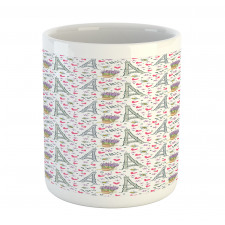 Romantic Doodle Items Mug