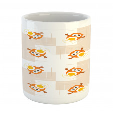 Cartoonish Flying Birds Mug