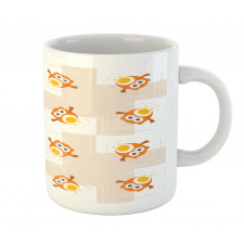 Cartoonish Flying Birds Mug