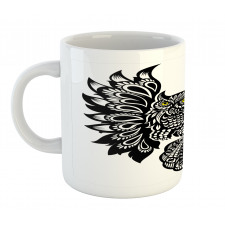 Ornamental Bird Mug