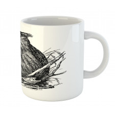 Vintage Wise Night Bird Mug