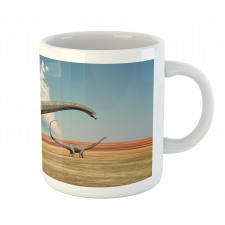 Diplodocus Dinasours Mug