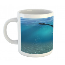 Aquatic Dinosaur Mug