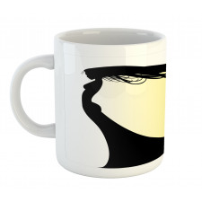 Hair Whip Woman Shade Mug