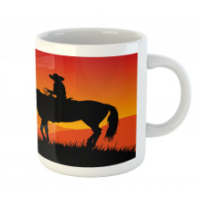 Lonely Cowboy Horseback Mug