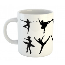 Monochrome Ballet Dancer Mug