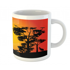 Hunting Man and Tree Mug