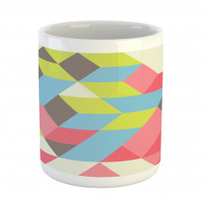 Colorful Polygonal Pattern Mug