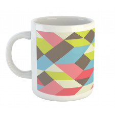 Colorful Polygonal Pattern Mug