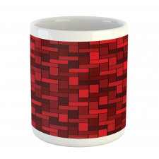 Rectangular Diagonal Zigzags Mug