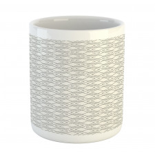 Modern Zigzags Pattern Mug