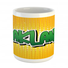 Comic Book Style Wording Mug