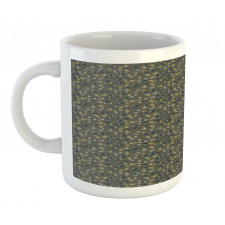 Circular Organic Branches Mug