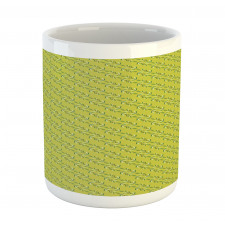 Diagonal Botanical Branches Mug