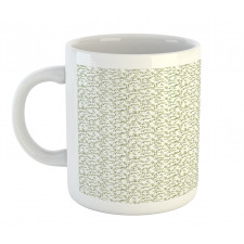 Peace Branches Leaves Art Mug