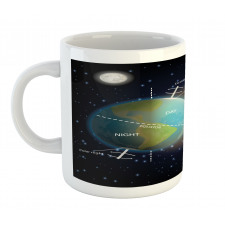 Day and Night Cycle Earth Mug