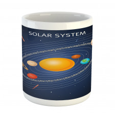 Celestial Cartoon Scheme Mug