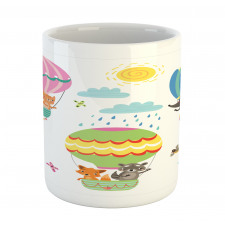 Animals Fly Nursery Mug