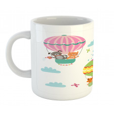 Animals Fly Nursery Mug