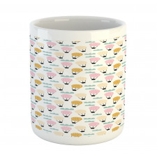 Pastel Sky Cartoon Mug