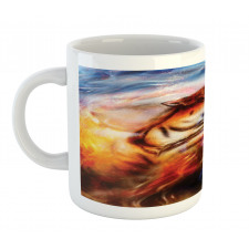 Tiger and Lion Head Mug