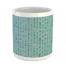 Modern Rounds Pattern Art Mug