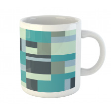 Modern Rectangular Shapes Mug