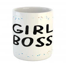 Grunge Typographic Image Mug