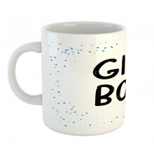 Grunge Typographic Image Mug