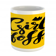 Wording and Crown Mug