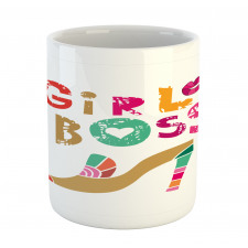 High Heel and Woman Lips Mug