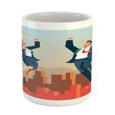 Formal Man and Woman City Mug