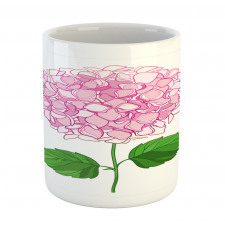 Hand Drawn Pink Petals Mug