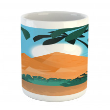 Desert and Pyramids Mug