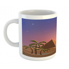 Caravan Camels Desert Scene Mug