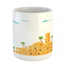 Mud Houses Hot Weather Mug