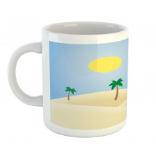 Palm Trees and a Sunny Sky Mug